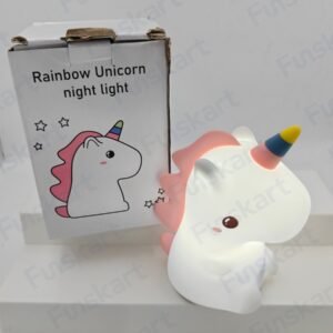 Rechargeable Baby Unicorn Silicone Night Lamp