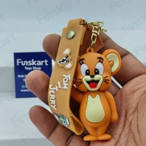 Silicone Keychain & Keyring with double Pendant Hook 3